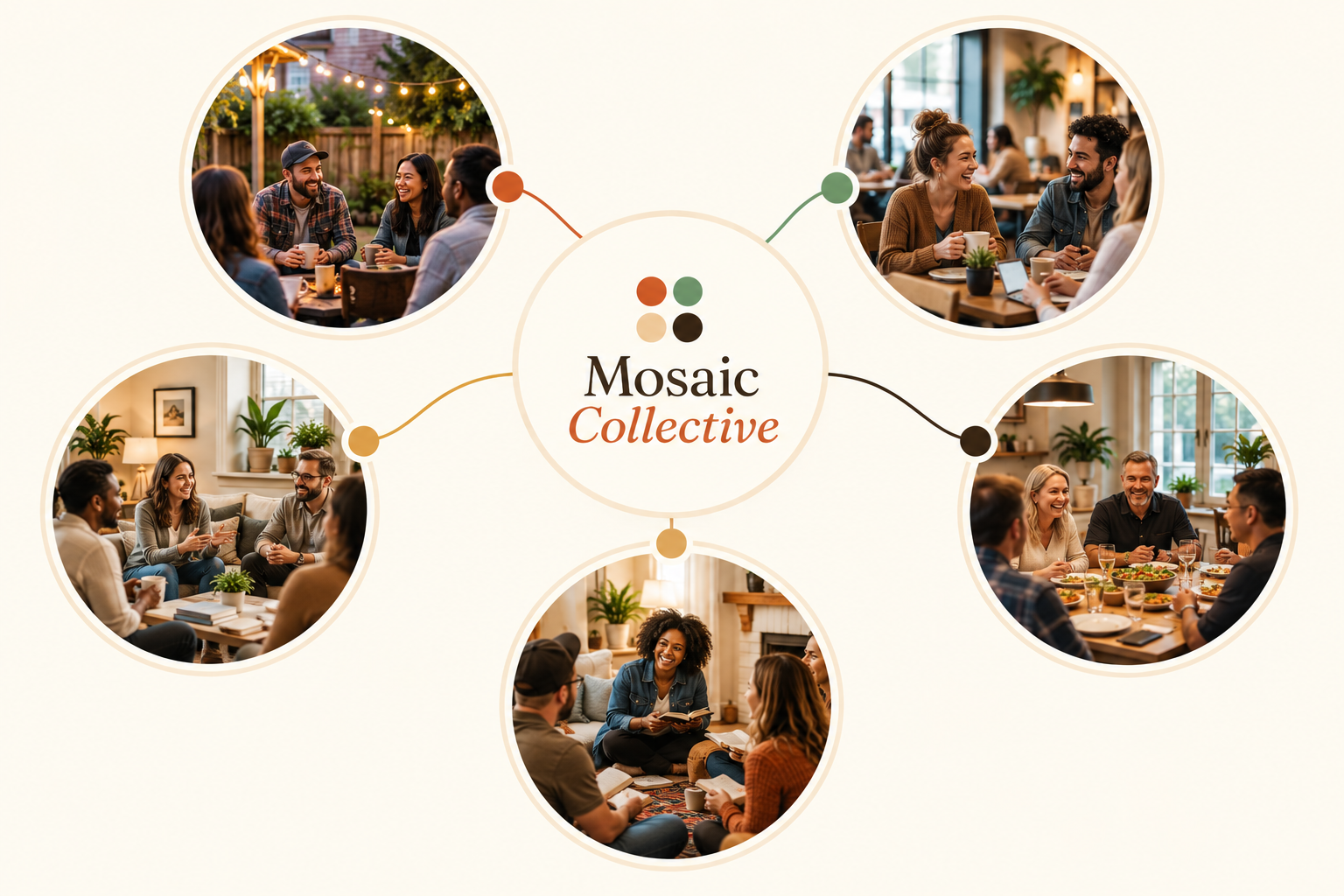Mosaic Collective — one family made up of multiple distinct local communities